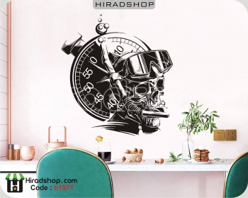 استیکر و برچسب دیواری اسکلت skeltone wallsticker کد h1971