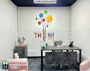 استیکر انگیزشی اداری think wallstickers کد h3171