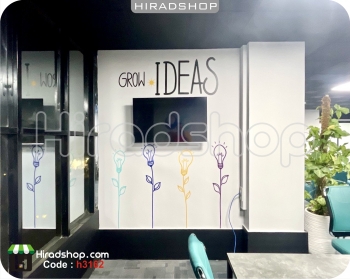 استیکر و برچسب دیواری اداری انگیزشی idea, office wallstickers کد h3162