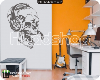 استیکر و برچسب دیواری اسکلت skeleton wallstickers کد h1894